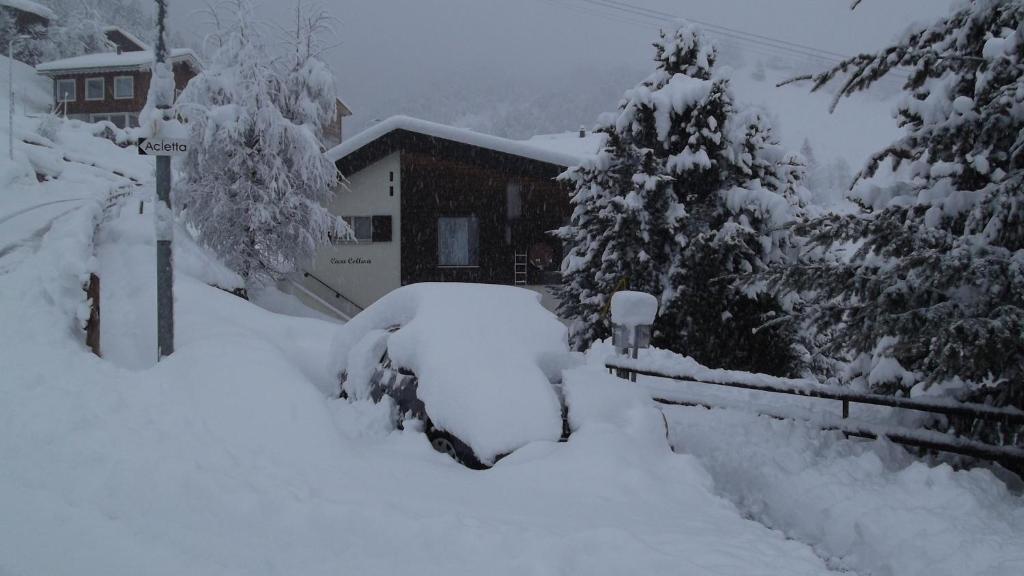 Apartamento Casa Collina Disentis Exterior foto